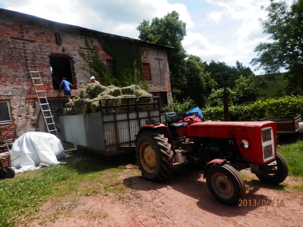 Zagroda Agroturystyczna Wiecha Mieroszow Exteriér fotografie